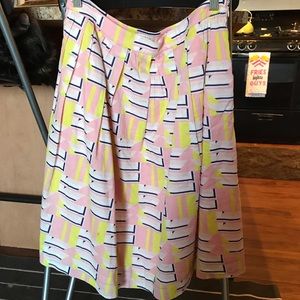 Pink patterned Skirt